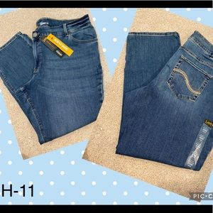 NEW Lee jeans straight leg 20w petite